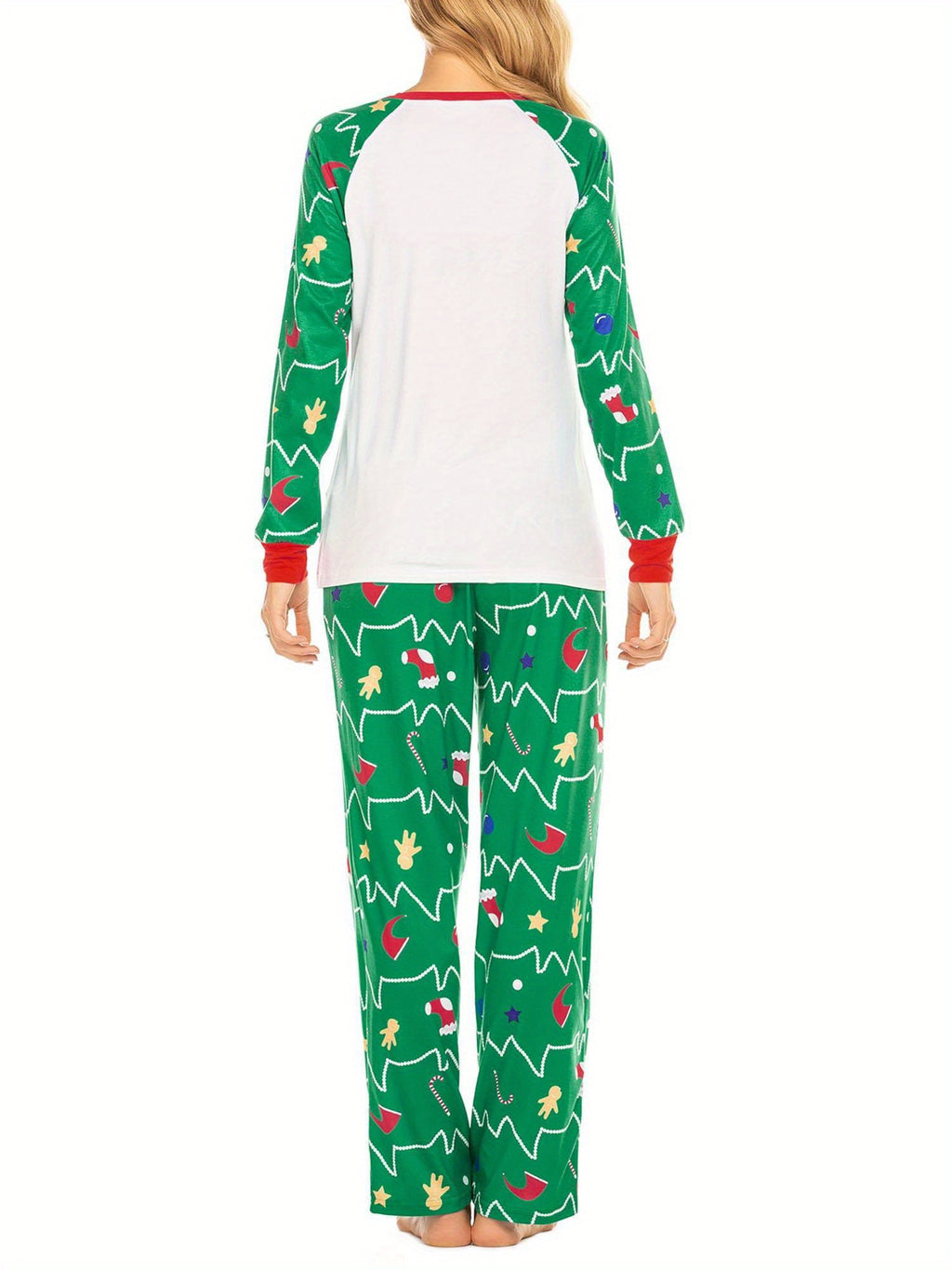 Christmas Pajamas for Family  Matching Sets Classic Plaid Xmas Soft Holiday Sleepwear  long pajama pants for women  wide leg lounge set family matching christmas pajamas Halloween house wear