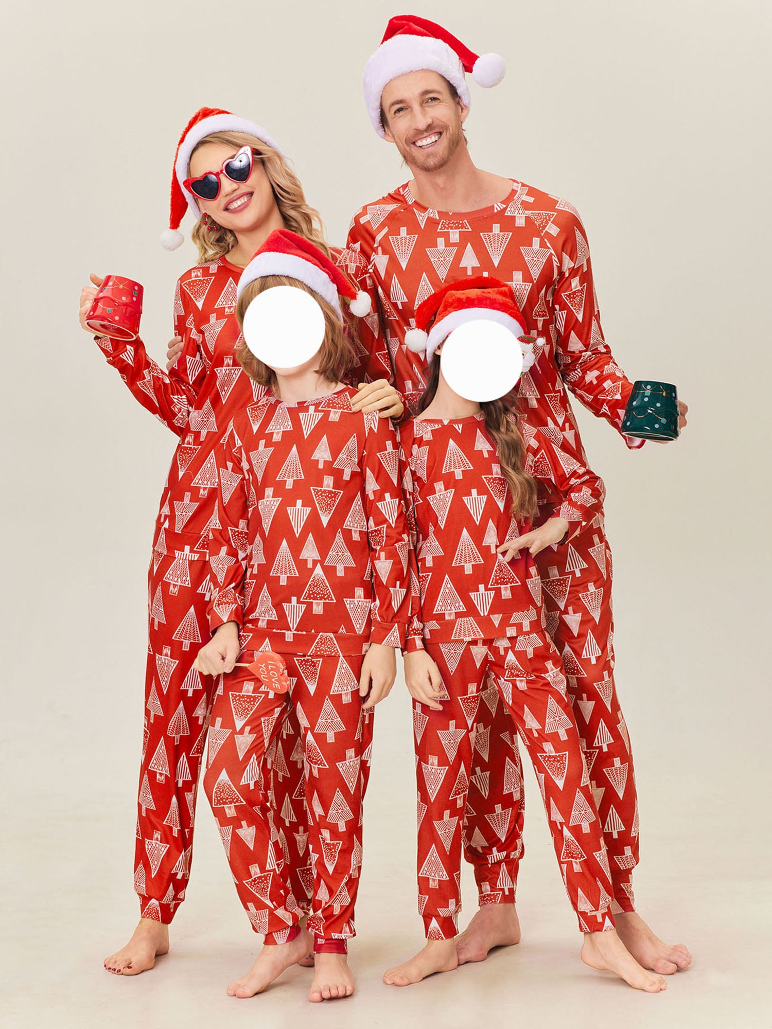 Christmas Pajamas for Family Matching Sets Xmas Soft Holiday Sleepwear women's lounge Sets Soft cozy party women vacation Festival home wear nightwear Festive Sleeepwear Seasonal loungewear comfy sets Holiday gift ideas winte