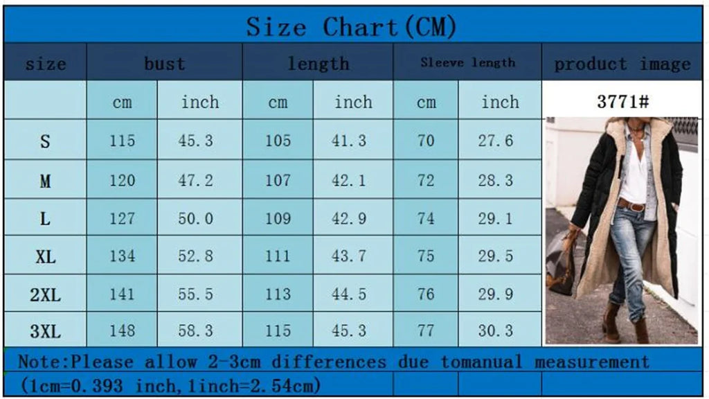 Winter Hooded Quilted Jacket For Women Solid Reversible Long Sleeve Thick Coat Warm Fashion Long Outerwear Casual Puffer Coats