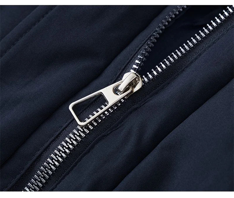 Warm Down jacket Ladies Pai Overcome Winter 2025 New Cotton Padded Coat Women Parkas Horn Hooded Outcoat Big fur collar Overcoat