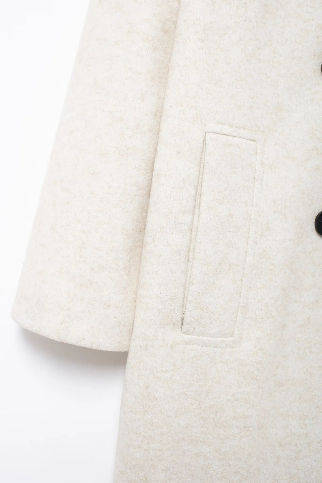 Winter Coat For Women 2024 Solid Lapel Double Breasted Long Cardigan Top Female Pokcet Streetwear Woman New In OuterCoat