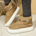 Women's Winter Warm Cotton Padded Shoes Thick Sole Down Waterproof Snow Boots for Women 2024 Non Slip Platform Ankle Botas Mujer