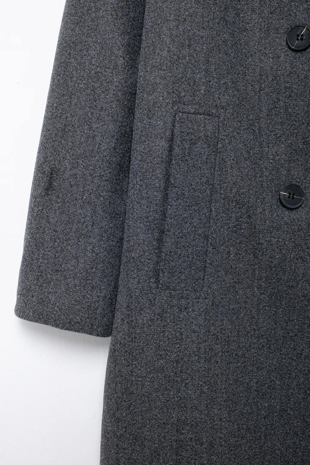 Winter Coat For Women 2024 Solid Lapel Double Breasted Long Cardigan Top Female Pokcet Streetwear Woman New In OuterCoat