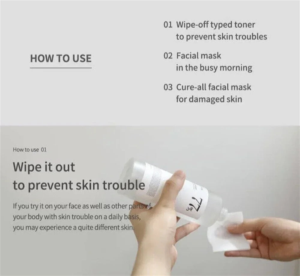 Anua Skincare HeartLeaf 77 Toner Moisturizing Pore Cleansing Oil Exfoliating Oil Control Quercetin Face Wash Deep Cleansing