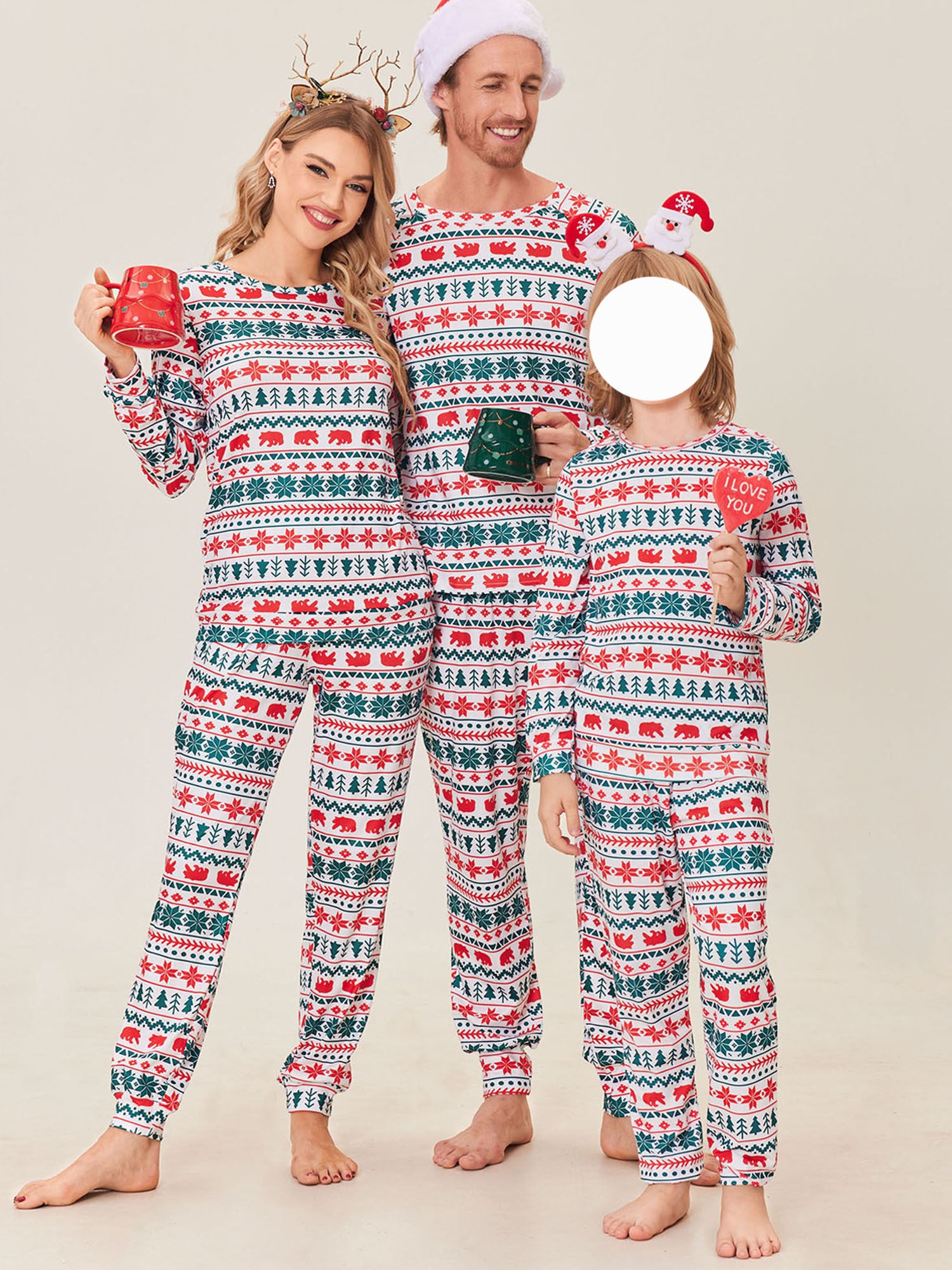 Christmas Pajamas for Family Matching Sets Xmas Soft Holiday Sleepwear women's lounge Sets Soft cozy party women vacation Festival home wear nightwear Festive Sleeepwear Seasonal loungewear comfy sets Holiday gift ideas winte