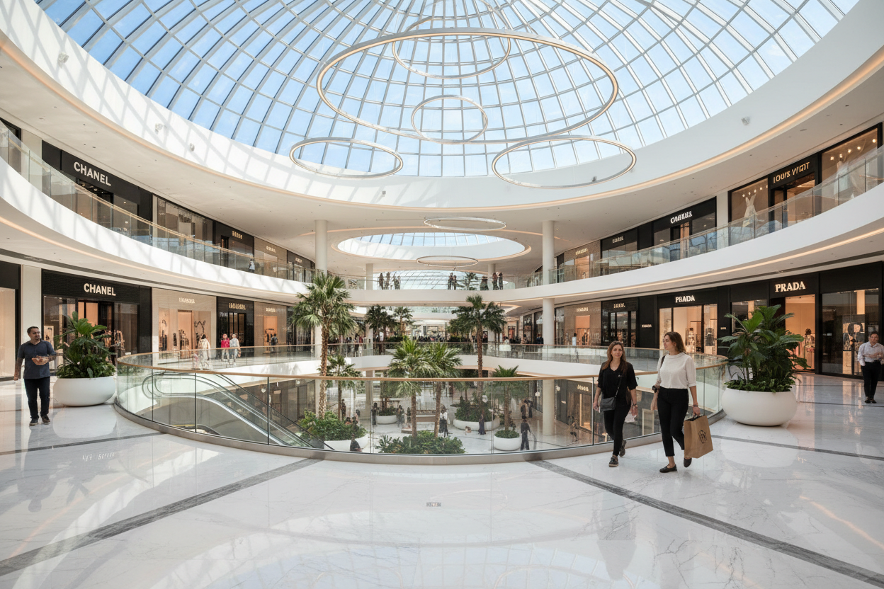 beautifull shopping mall