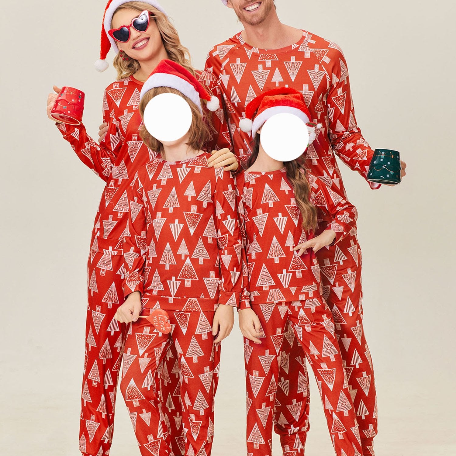 Christmas Pajamas for Family Matching Sets Xmas Soft Holiday Sleepwear women's lounge Sets Soft cozy party women vacation Festival home wear nightwear Festive Sleeepwear Seasonal loungewear comfy sets Holiday gift ideas winte
