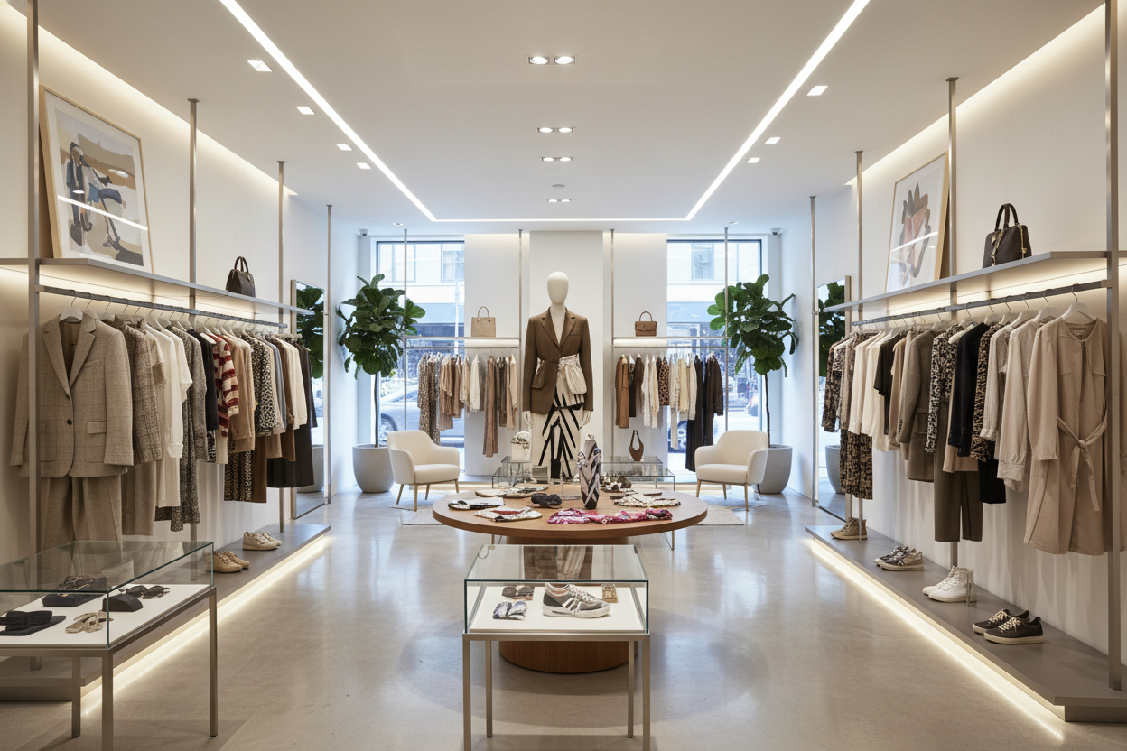 fashion shopping store